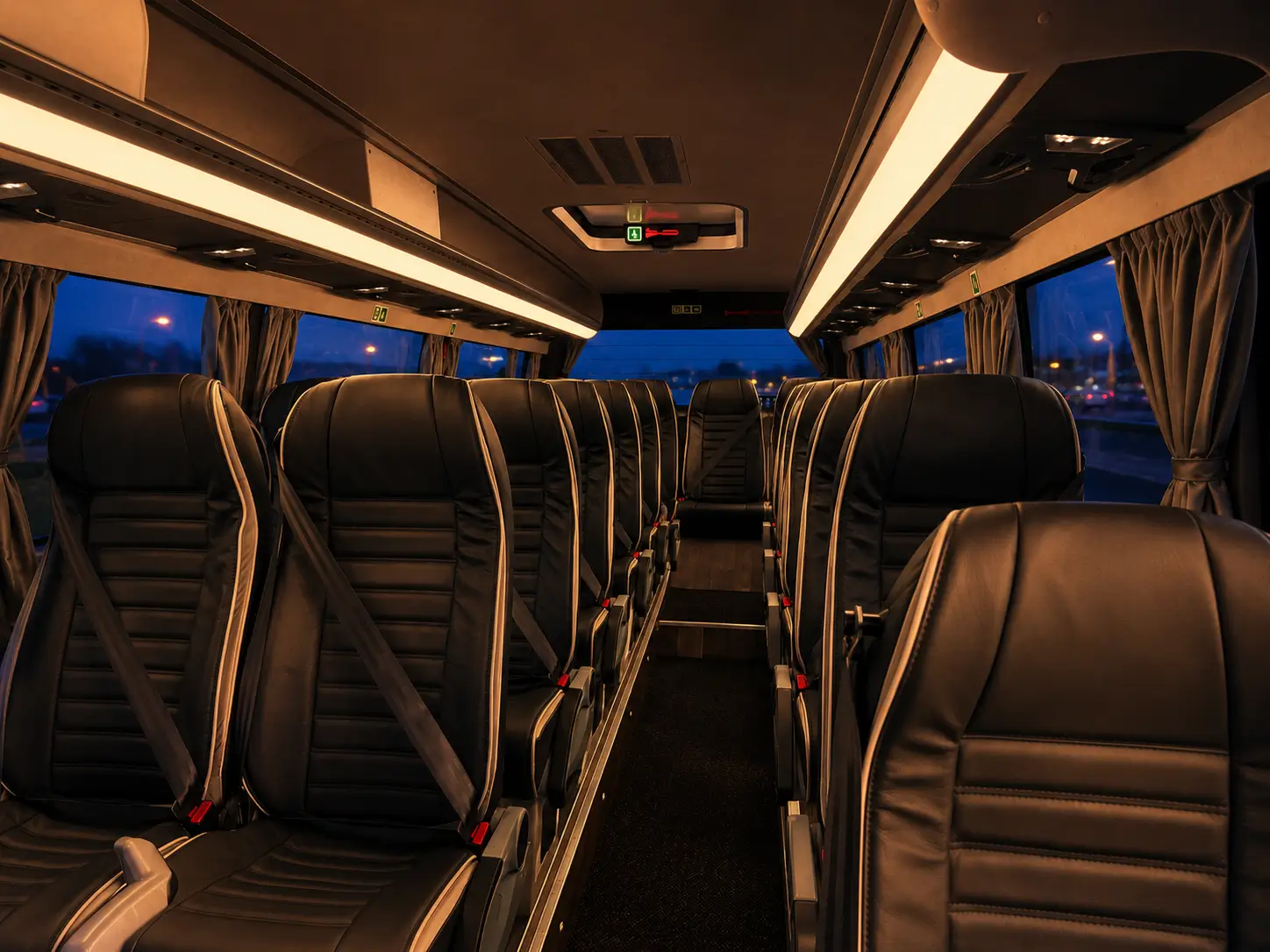 20-seater-minibus-hire-london-interior-nighttime