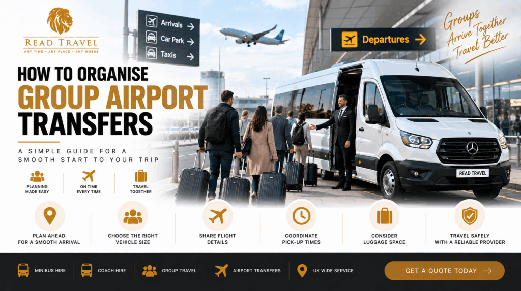 How to Organise Group Airport Transfers
