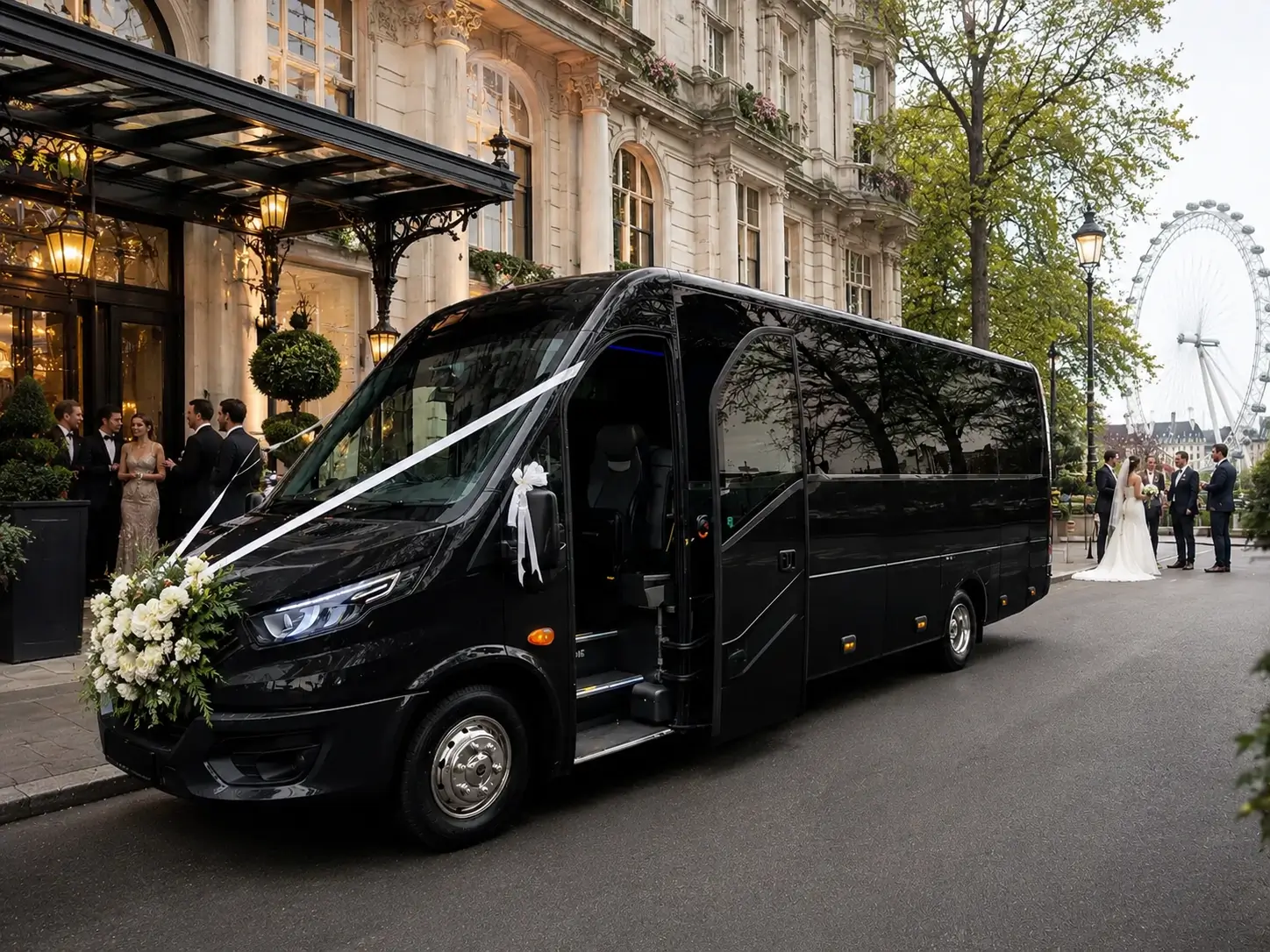 wedding-coach-hire-london-luxury-minibus