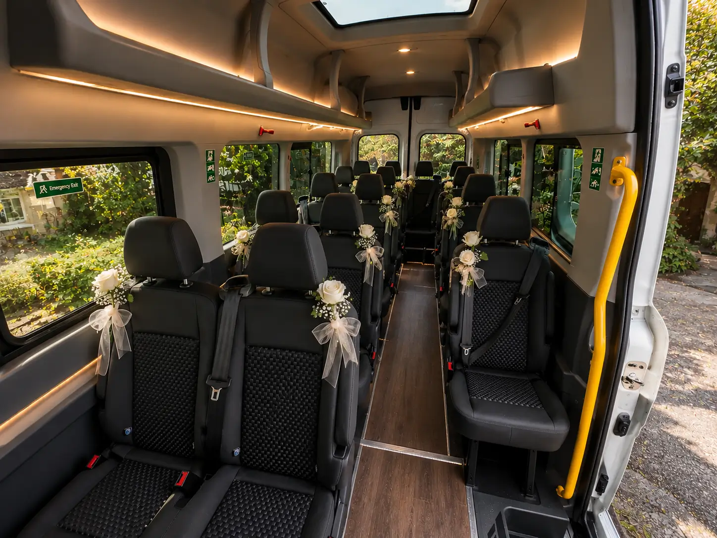 wedding-minibus-hire-london-interior