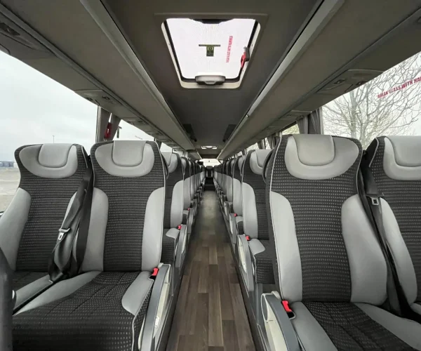 Premium 57 Seater Executive Coach Hire for Large Groups in london interior